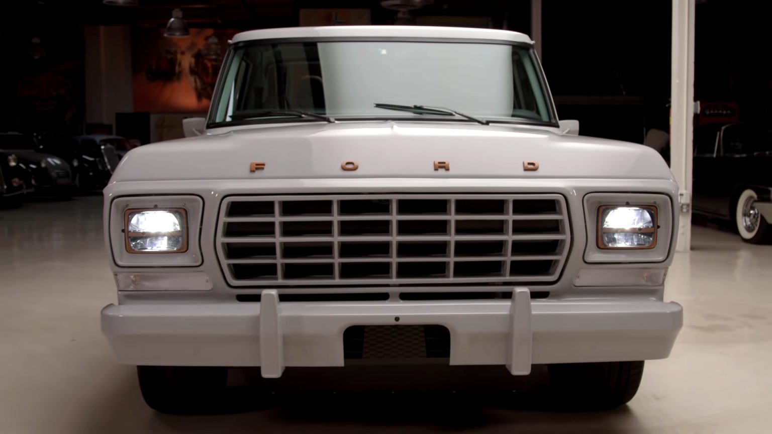 Jay Leno Drives Electric 1978 Ford F100 Eluminator With Mach E Swap