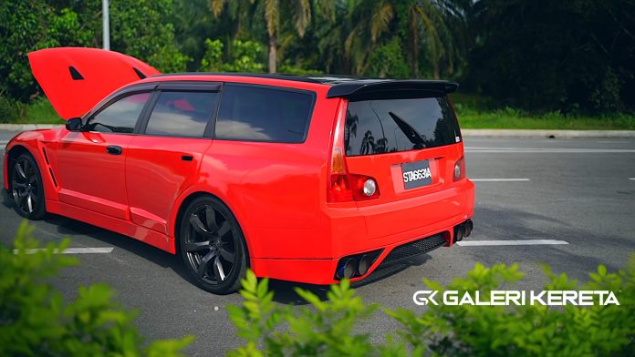 R Nissan Gt R Wagon Exists Thanks To Jdm Stagea Looks Stunning In Red