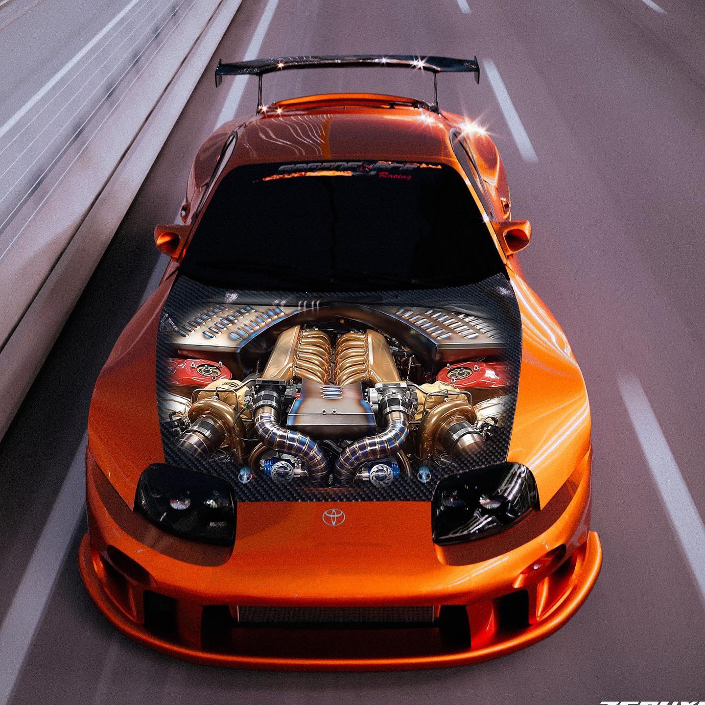 Mk4 Supra With Twin-Turbo V12 Has Nissan GT-R AWD, Makes 1000 HP on Dyno