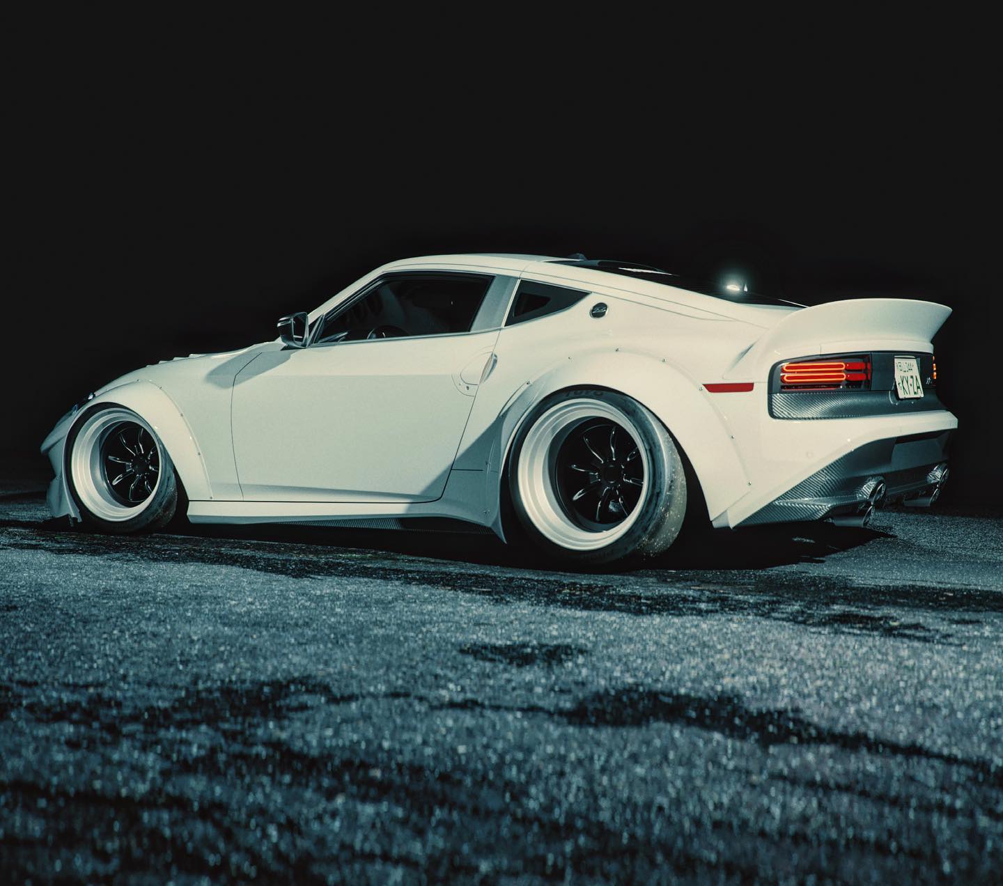 2023 Nissan 400Z Gets a G-Nose Body Kit in Khyza CGI, Looks Retro-Modern