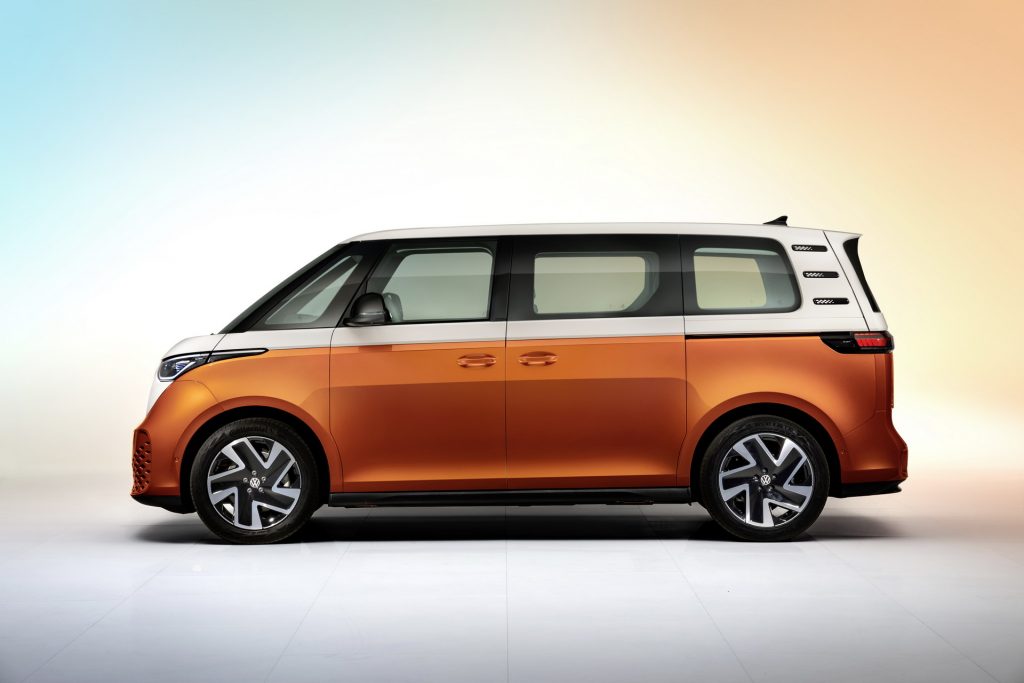 VW ID. Buzz Electric Microbus Brings Back The Iconic 1950s Design In ...