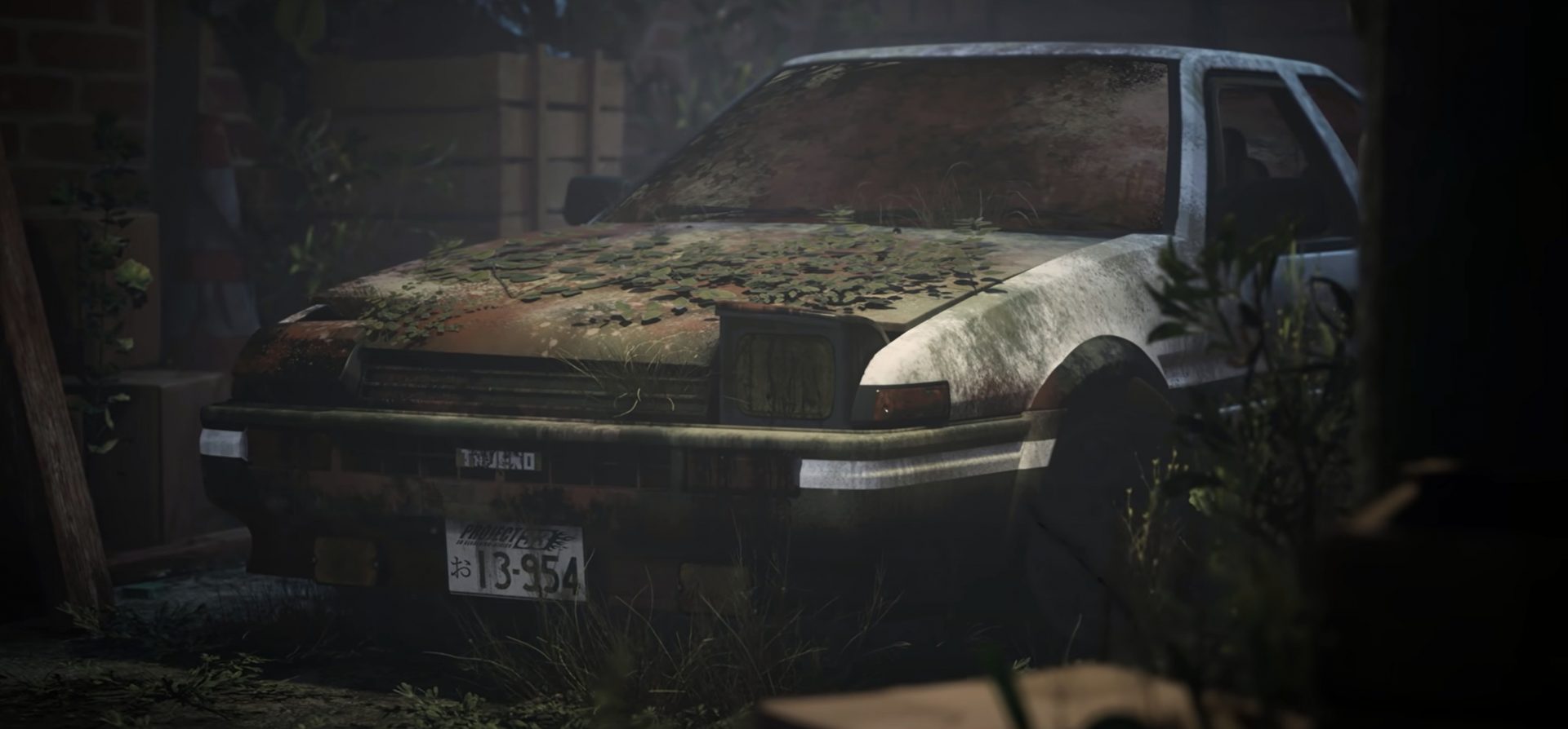 Takumi's Abandoned Toyota AE86 Gets Rescued in Initial D Fan Sequel ...