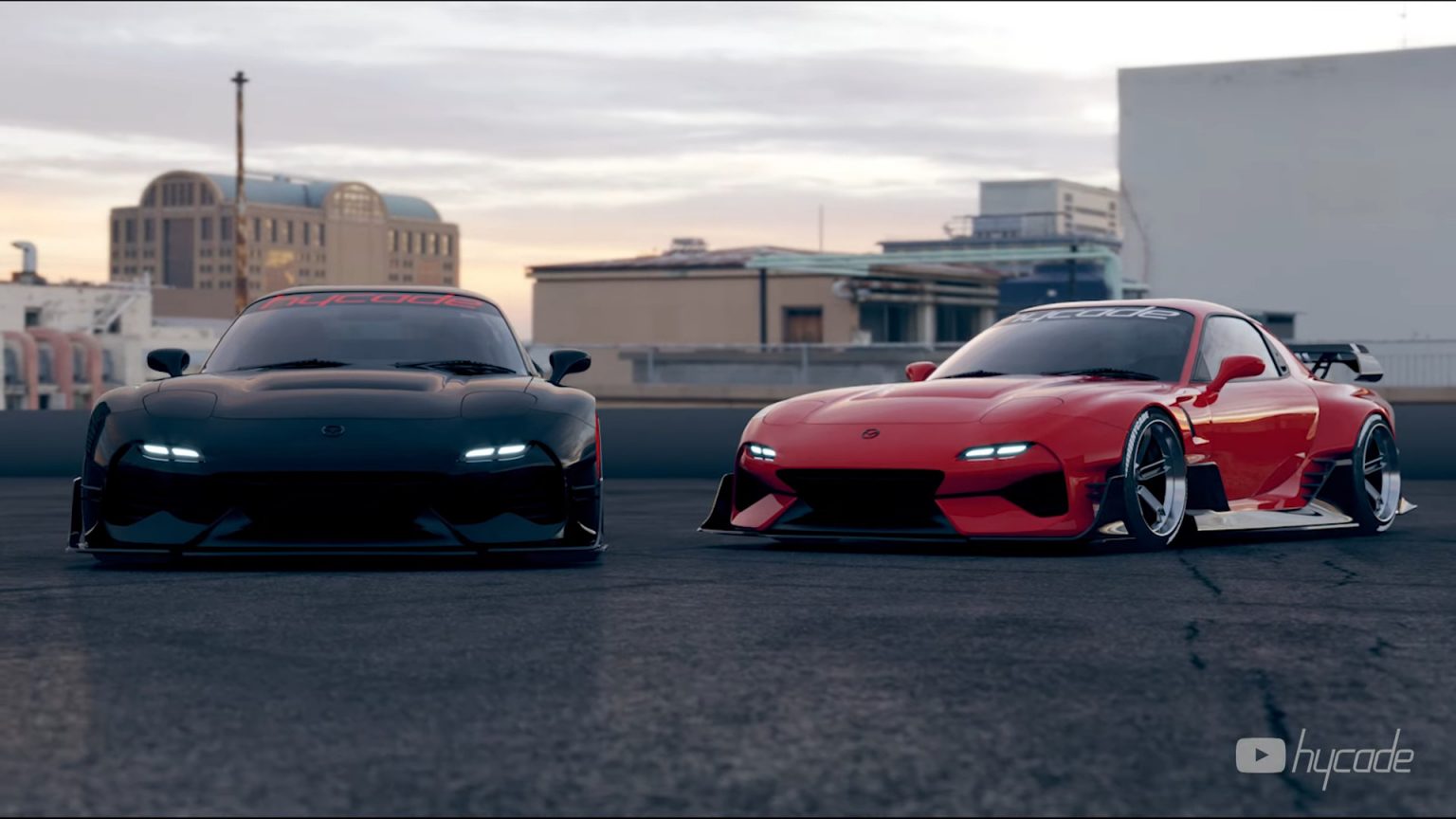 Mazda RX-7 Widebody Rendering by Hycade Looks Like a JDM Supercar