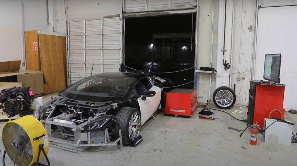 Twin-Turbo, LS-Swapped Manual Lamborghini Huracan Hits Drag Strip As ...