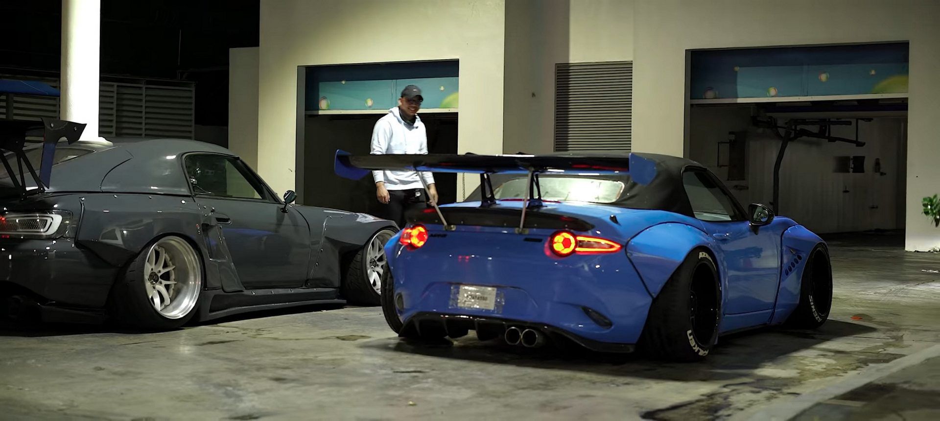 Widebody Mazda MX-5 Miata ND Rocket Bunny With Carbon Bits Meets Custom ...