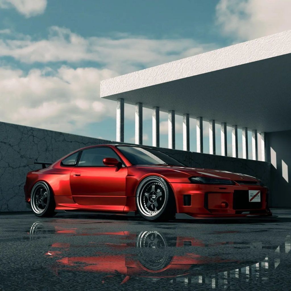 S15 Nissan Silvia With Avante Molded Widebody Looks Like an R34 Skyline ...