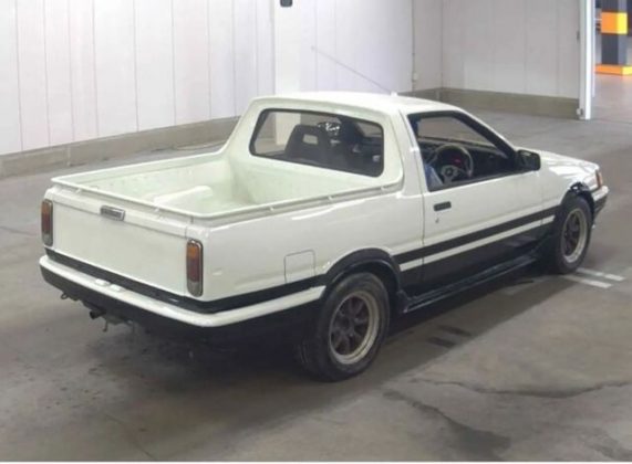 Toyota AE86 Corolla Levin Pickup Truck Is Ready for Delivery With a ...