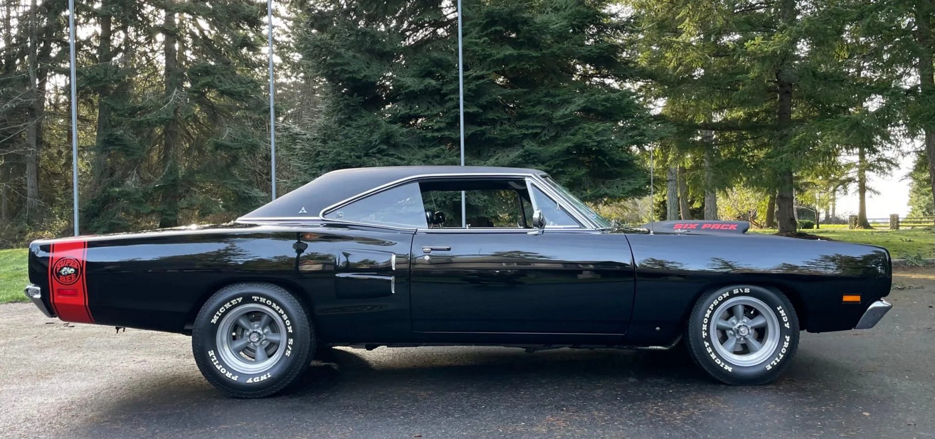 Rare 1969 Dodge Super Bee 440 Six Pack for Sale, Is Black-over-Black