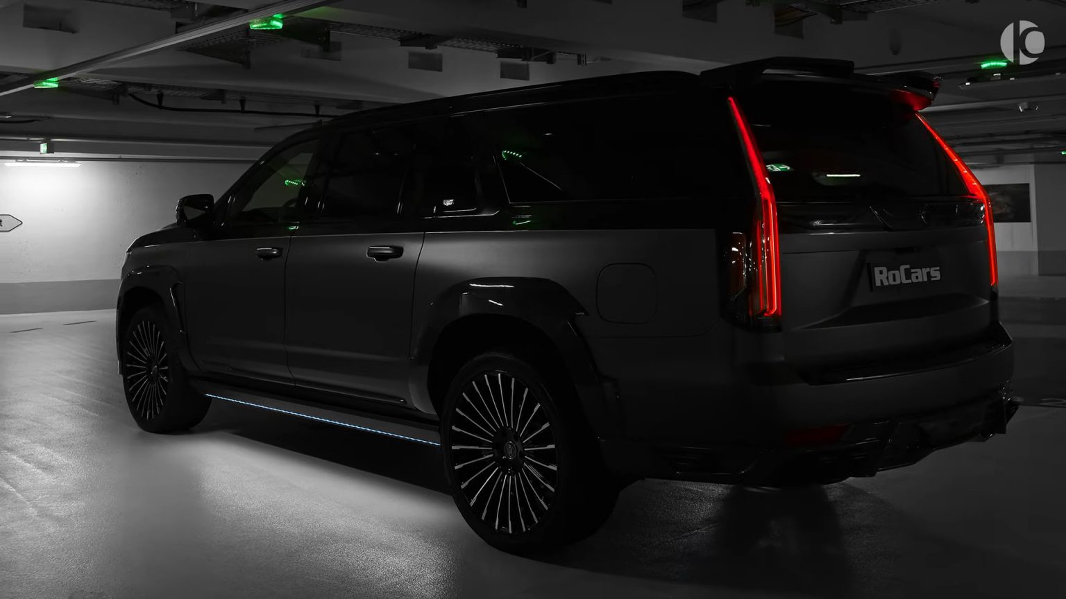 2022 Cadillac Escalade With Larte Body Kit Is An Evil Carbon Clad Suv