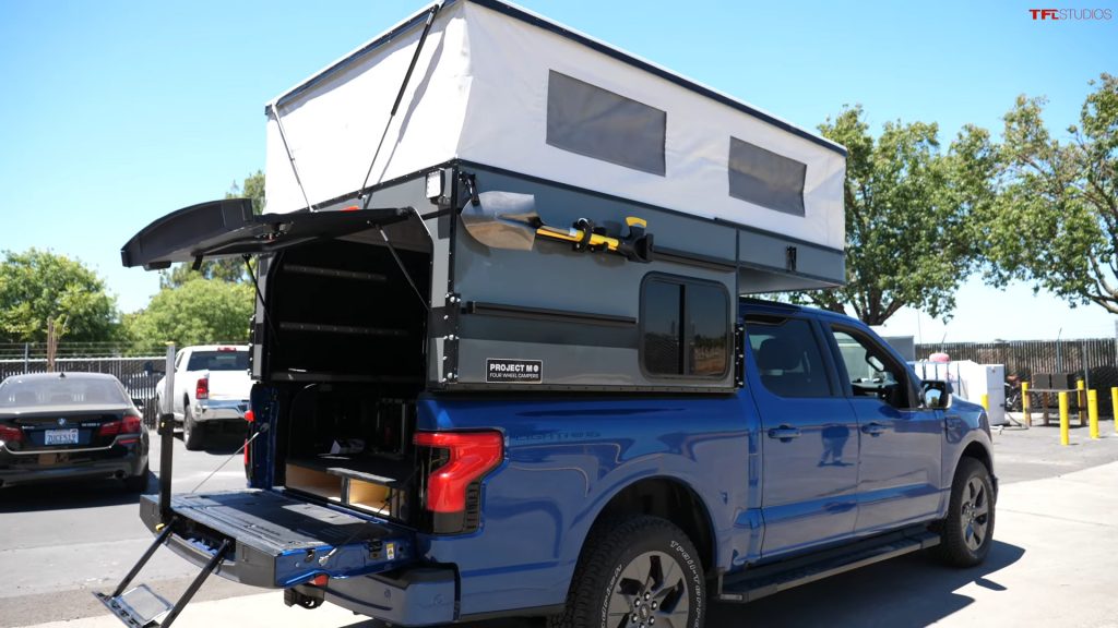 Ford F-150 Lightning Turns into EV Camper in Preparation for Alaska ...