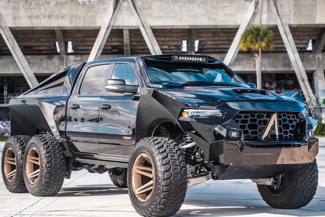 Ram TRX 6x6 Gets Apocalypse Juggernaut Kit and 40-Inch Wheels, Costs ...