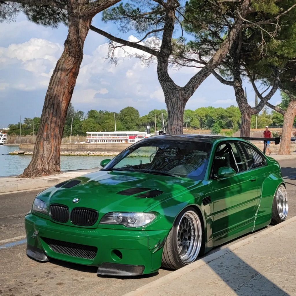 E46 Bmw 330ci With Pandem Widebody Is A Nurburgring Racer With M3 Csl Look