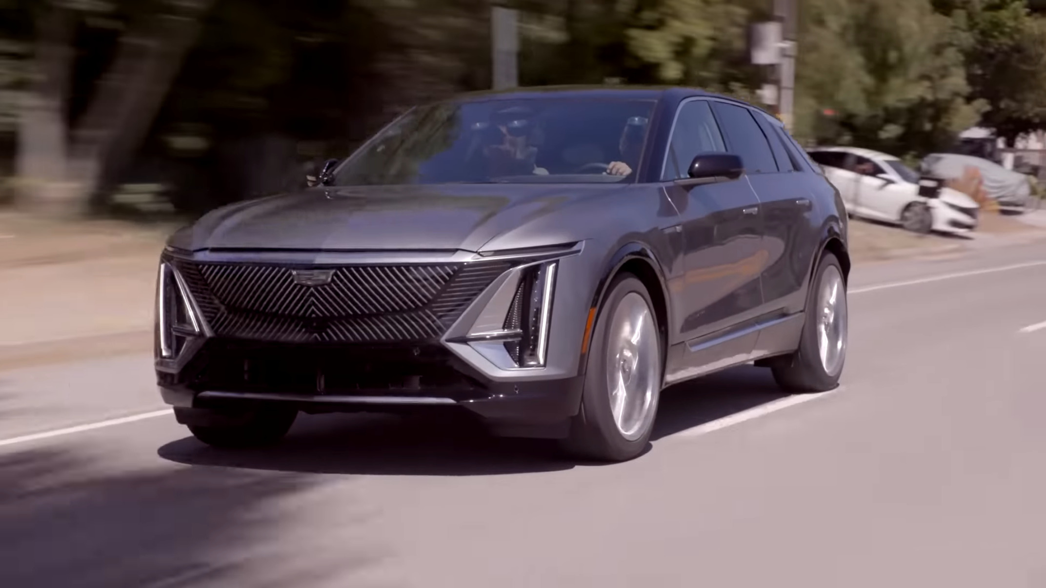 2023 Cadillac Lyriq Jay Lenos Garage Jay Leno Drives 2023 Cadillac Lyriq Says Ev Pricing Is Genius And The Ride Is Fantastic