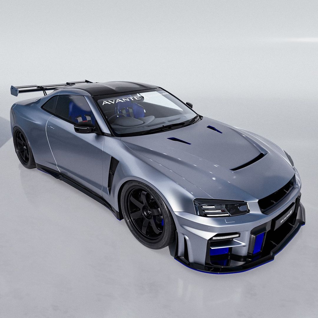 R36 Skyline about to debut Le Mans hybrid V6 engine from Vision concept. -  9GAG