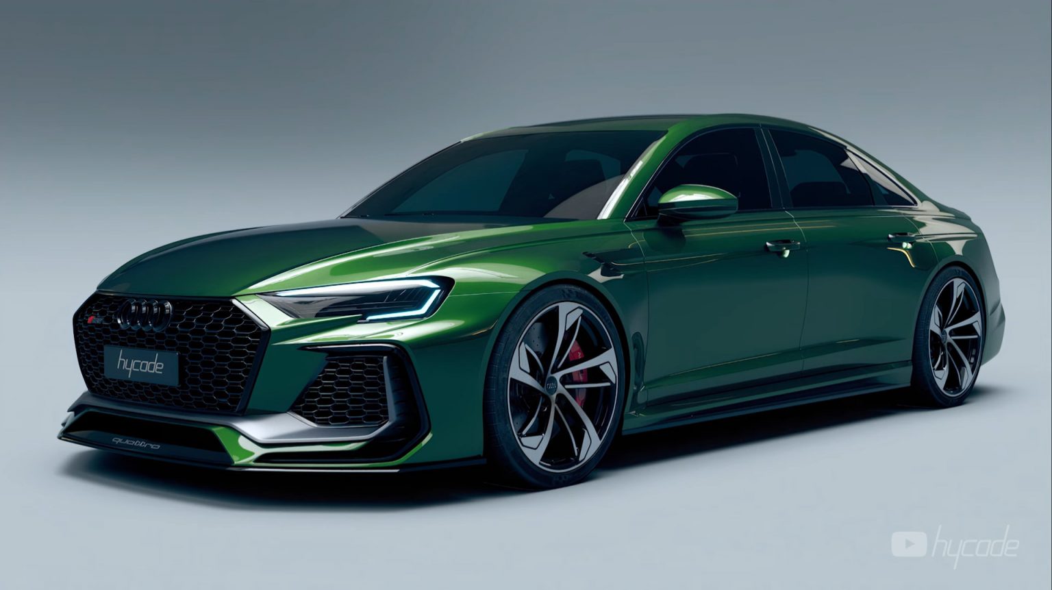 2022 Audi RS8 Ultra Widebody Is the Delicious CGI Dream Delivered by Hycade