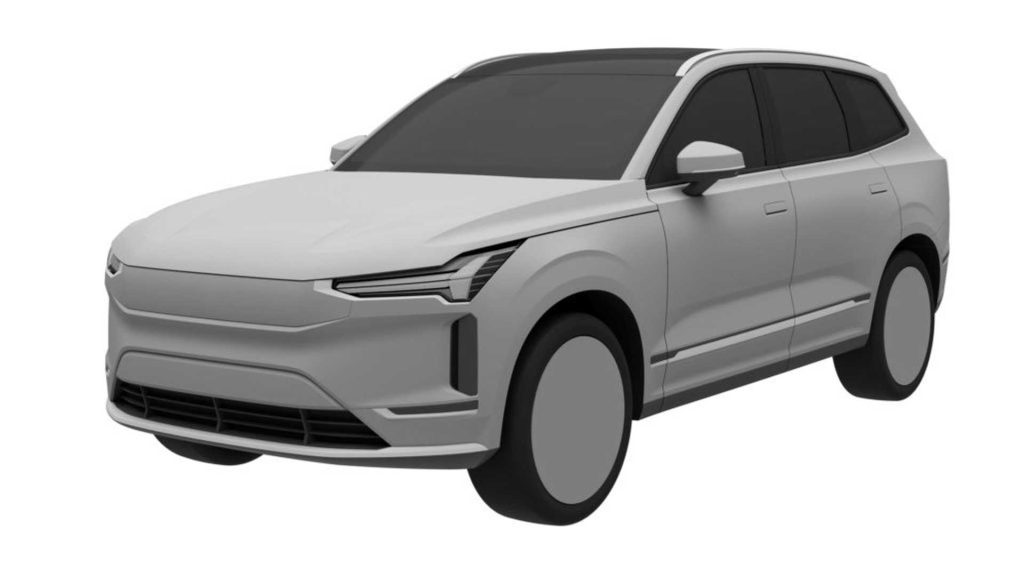 AllNew 2024 Volvo XC90 Design Revealed in Electric SUV Patent Images