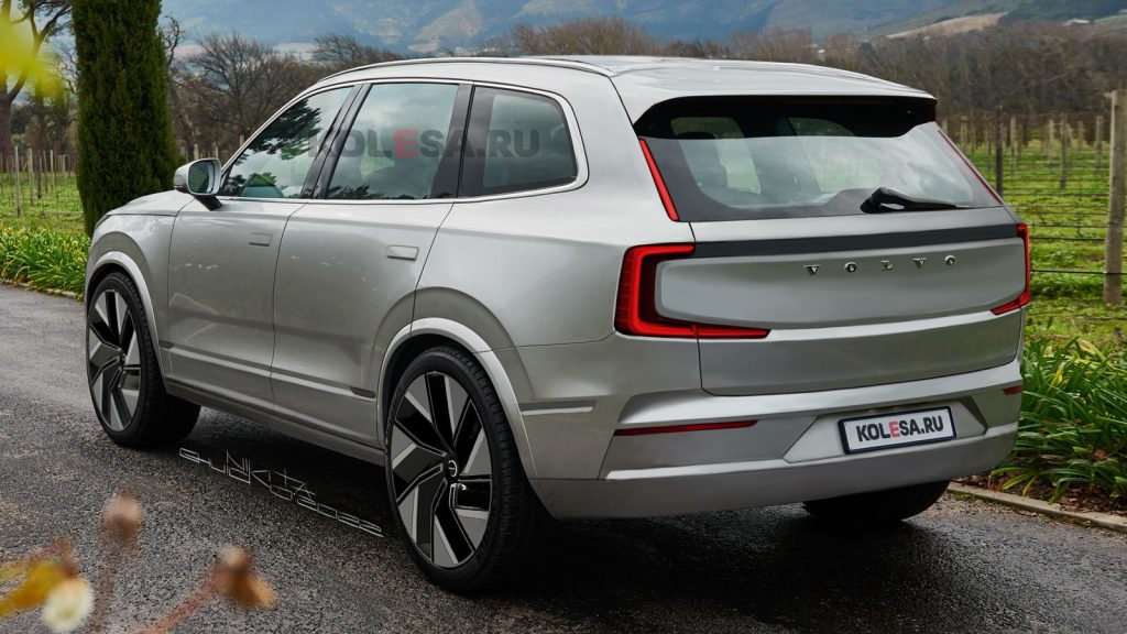 2024 Volvo XC90 Shows Sleek Next-Gen Design In Realistic Renderings Of ...