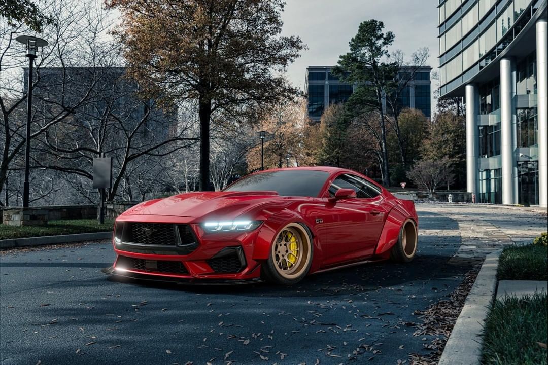 Liberty Walk 2024 Ford Mustang Brings Widebody S650 Digital Bliss