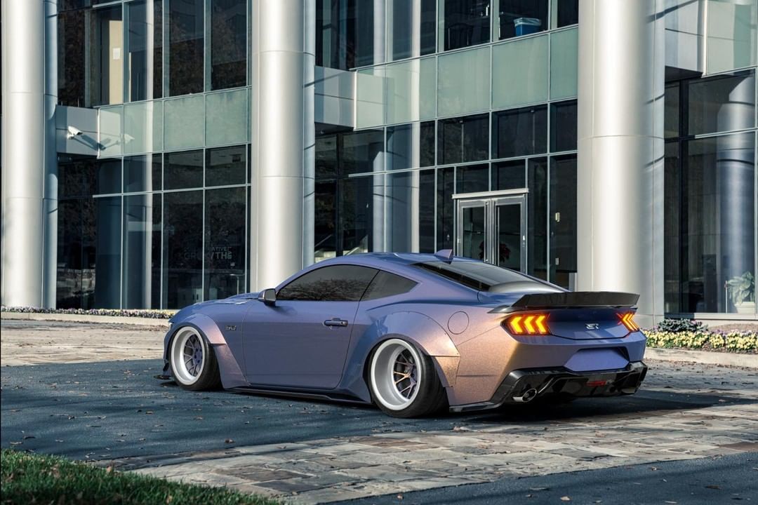 Liberty Walk 2024 Ford Mustang Brings Widebody S650 Digital Bliss