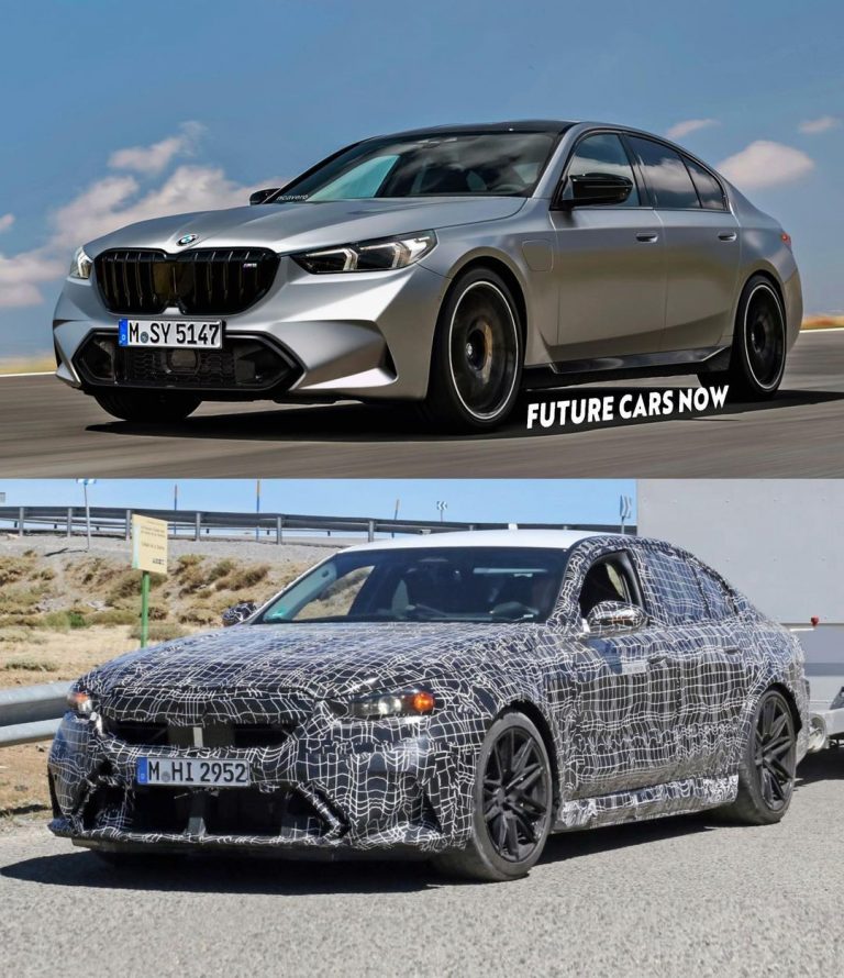 2024 BMW M5 (G90) Plug-In Hybrid Reveals New Kidney Grilles In ...