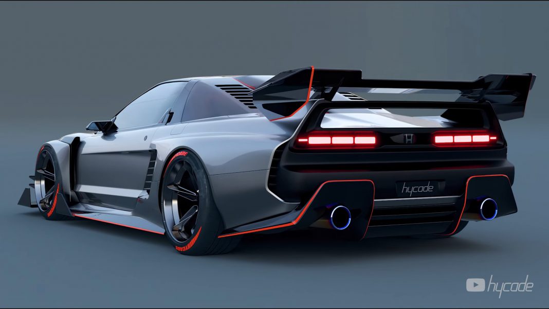 Honda NSX Gets Widebody JDM Supercar Look in Epic Hycade Rendering