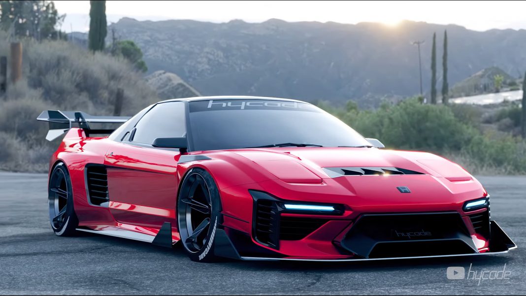 Honda NSX Gets Widebody JDM Supercar Look in Epic Hycade Rendering