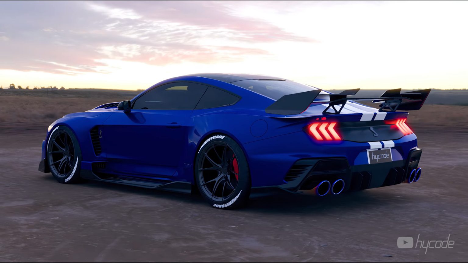 2024 Ford Mustang Shelby GT500 Concept by Hycade Is a Fictional