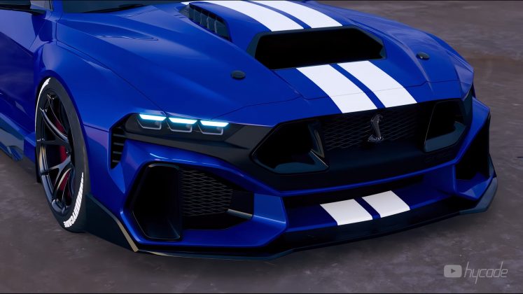 2024 Ford Mustang Shelby GT500 Concept by Hycade Is a Fictional ...