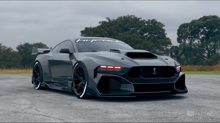 2024 Ford Mustang Shelby GT500 Concept by Hycade Is a Fictional ...