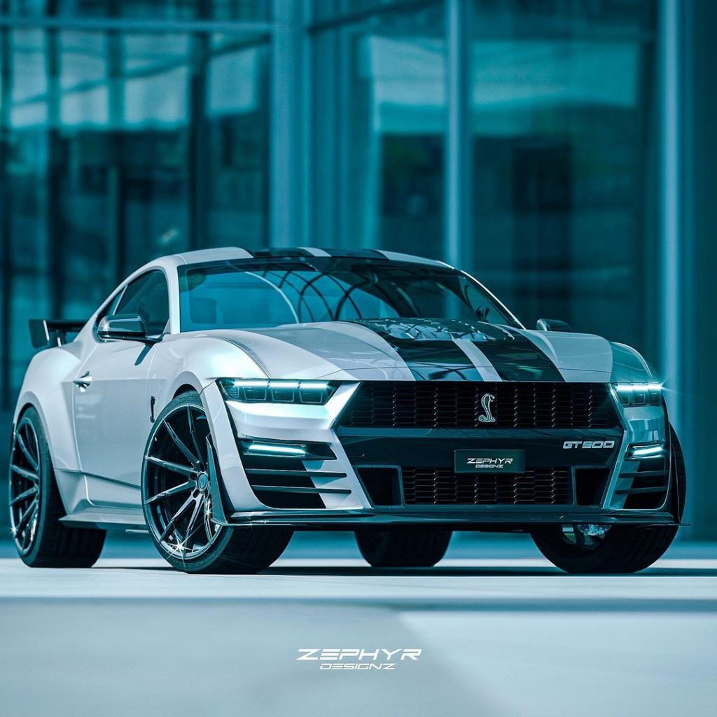 S650 Ford Mustang Shelby GT500 Keeps Supercharged V8 Stance for 2026MY