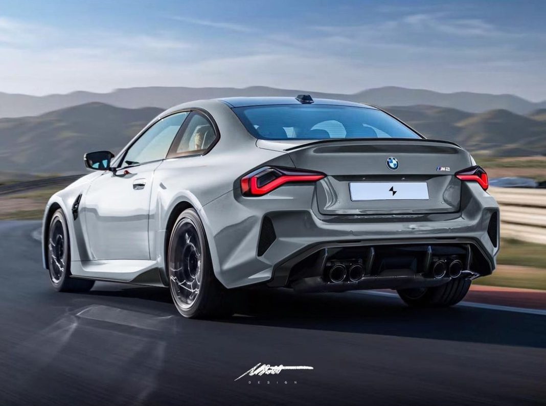 New BMW M2 G87 Facelift (LCI) Reveals Cleaner Digital Design for Baby ...