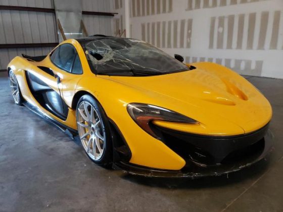 Mclaren P1 Flooded By Hurricane Ian Auctioned Off On Copart, Brace 