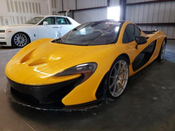 McLaren P1 Flooded by Hurricane Ian Auctioned Off on Copart, Brace ...