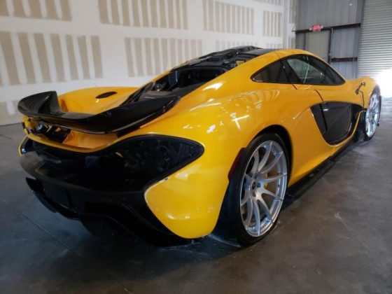 McLaren P1 Flooded by Hurricane Ian Auctioned Off on Copart, Brace ...