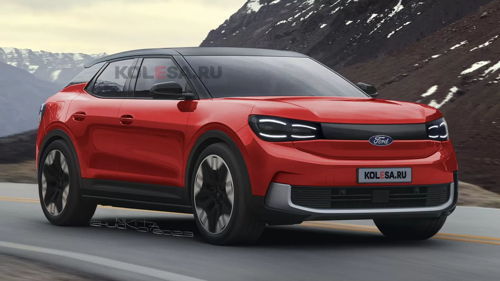 2024 Ford Capri Returning as Electric CoupeSUV Based on Volkswagen MEB