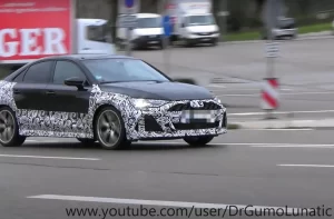 2025 Audi RS3 Sedan Looks Production-Ready While Parading Camo In Traffic