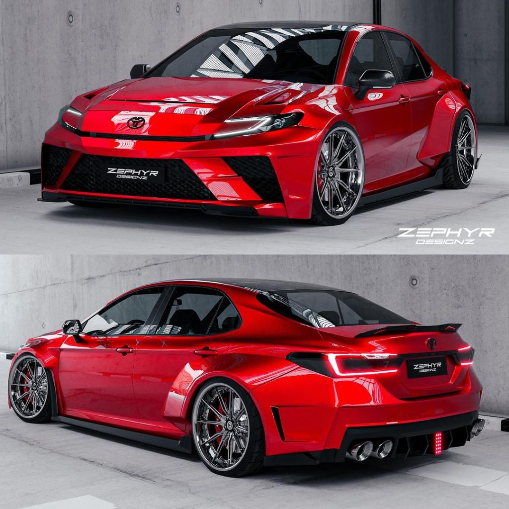 2025 Toyota Camry Widebody Kit by Zephyr Makes a Digital Impact