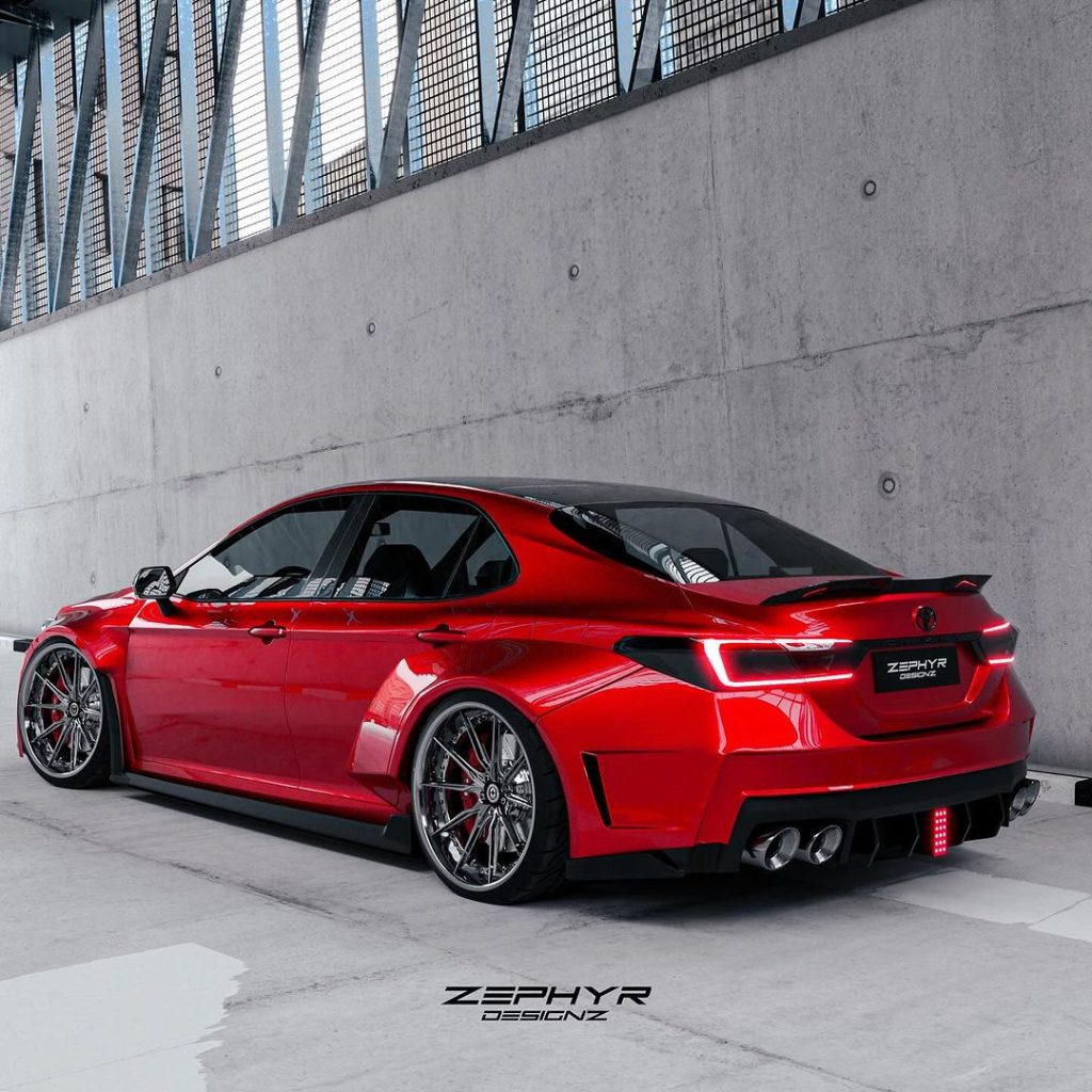 2025 Toyota Camry Widebody Kit by Zephyr Makes a Digital Impact